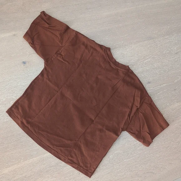 Gymshark Rust Crew Neck Work Out Tee - Picture 3 of 4